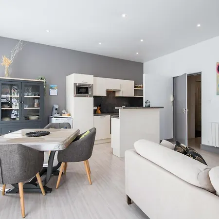 Le Centre-ville,fibre,balcon,clim Apartman *