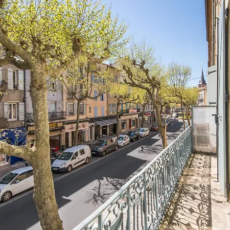 Le Centre-ville,fibre,balcon,clim Appartement Millau